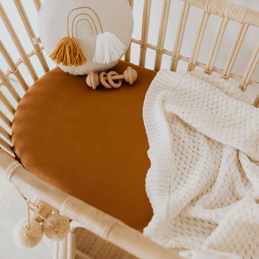 Little Racers Organic Bassinet Sheet / Change Pad Cover
