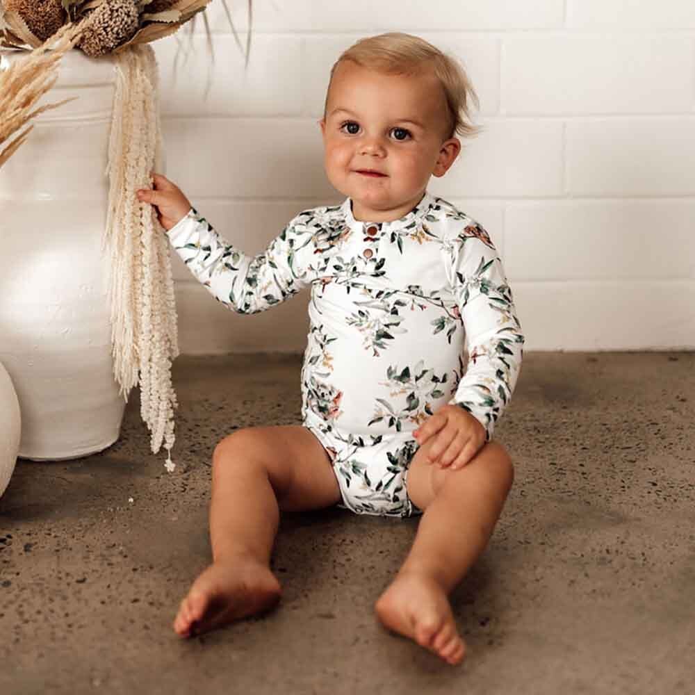 Stardust Long Sleeve Organic Bodysuit