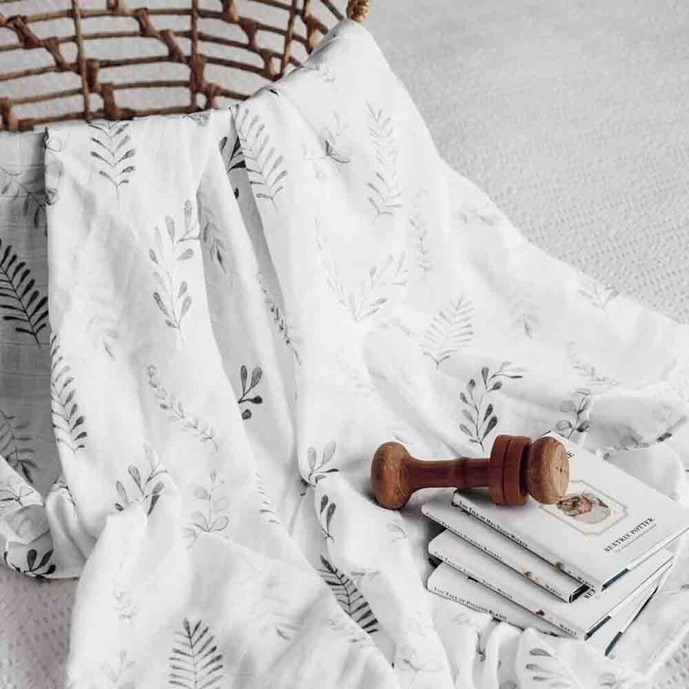 Wild Fern Organic Muslin Wrap - View 5