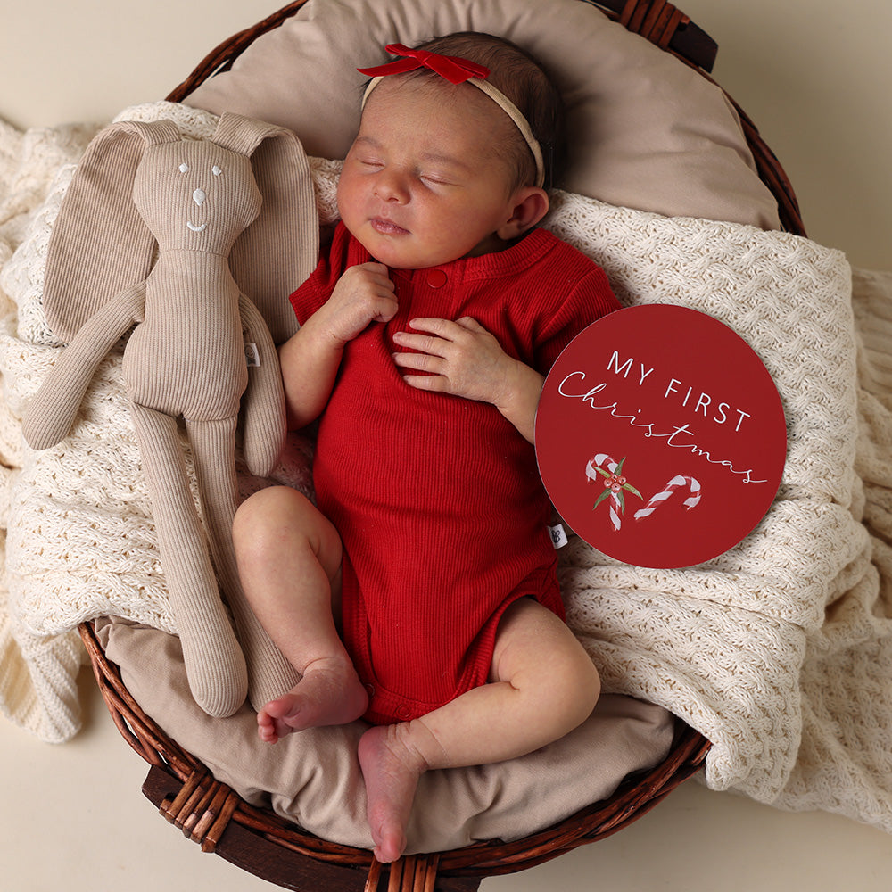 Babyhug Puppy Faced Free Size Belt - Red