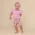 Strawberry Organic Bike Shorts | Snuggle Hunny