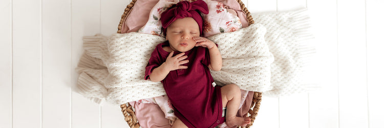 Raspberry Organic Cotton Rib