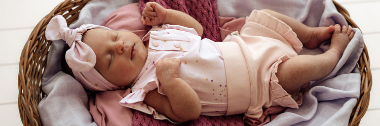 Baby Pink Organic Cotton Rib