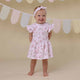 Alice’s Tea Party Short Sleeve Organic Dress - Thumbnail 1