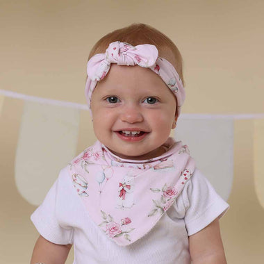Alice's Tea Party Dribble Bib | Snuggle Hunny