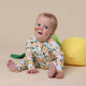 Citrus Squeeze Organic Snugglesuit Convertible Romper - Thumbnail 3
