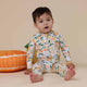 Citrus Squeeze Organic Snugglesuit Convertible Romper - Thumbnail 11