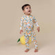 Citrus Squeeze Organic Snugglesuit Convertible Romper - Thumbnail 6