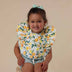 Citrus Squeeze Frill Snuggle Bib | Snuggle Hunny