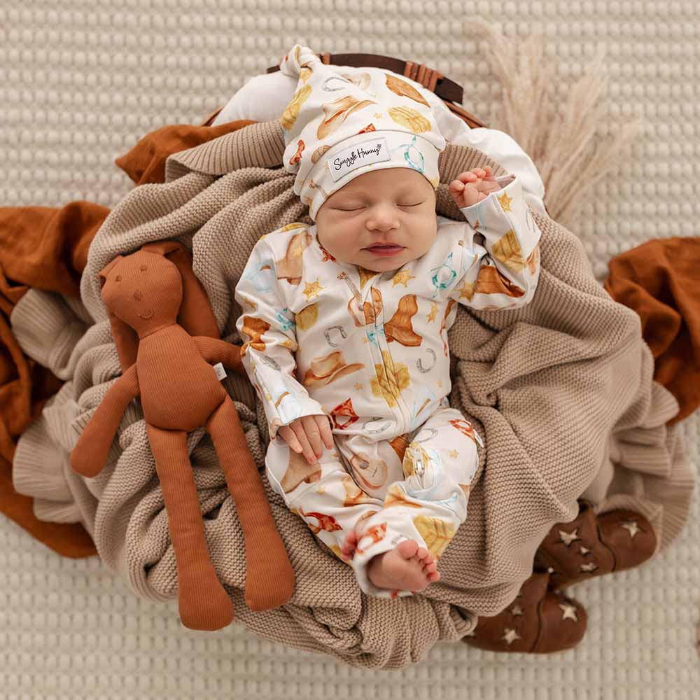 Cowboys Organic Snugglesuit Convertible Romper - View 1