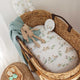 Duck Pond Organic Bassinet Sheet / Change Pad Cover - Thumbnail 1