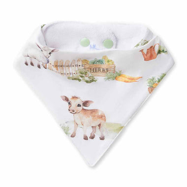 Farm Organic Dribble Bib | Snuggle Hunny