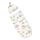 Farm Organic Snuggle Swaddle & Beanie Set - Thumbnail 2