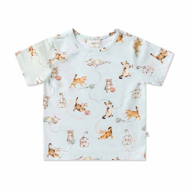 Kittens Organic Kids PJ Set | Snuggle Hunny