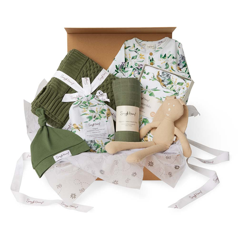 Luxury Newborn Gift Hamper - Eucalypt - View 1