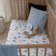 Ocean Organic Fitted Cot Sheet - Thumbnail 5