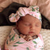 Pink Wattle Organic Topknot | Snuggle Hunny