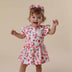 Strawberry Short Sleeve Organic Dress | Snuggle Hunny