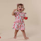 Strawberry Short Sleeve Organic Dress - Thumbnail 13