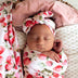 Strawberry Organic Topknot | Snuggle Hunny