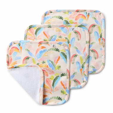 Summer Palm Organic Wash Cloths | Snuggle Hunny