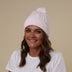 Blush Pink Organic Adult Knit Beanie | Snuggle Hunny