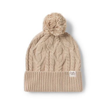 Hazelnut Organic Adult Knit Beanie | Snuggle Hunny