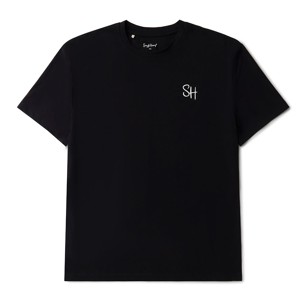 Snuggle Hunny Adult Unisex T-Shirt - Black - View 2
