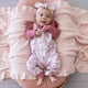 Alice's Tea Party Organic Snuggle Overalls - Thumbnail 3