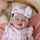 Alice's Tea Party Organic Oversized Bow - Thumbnail 4