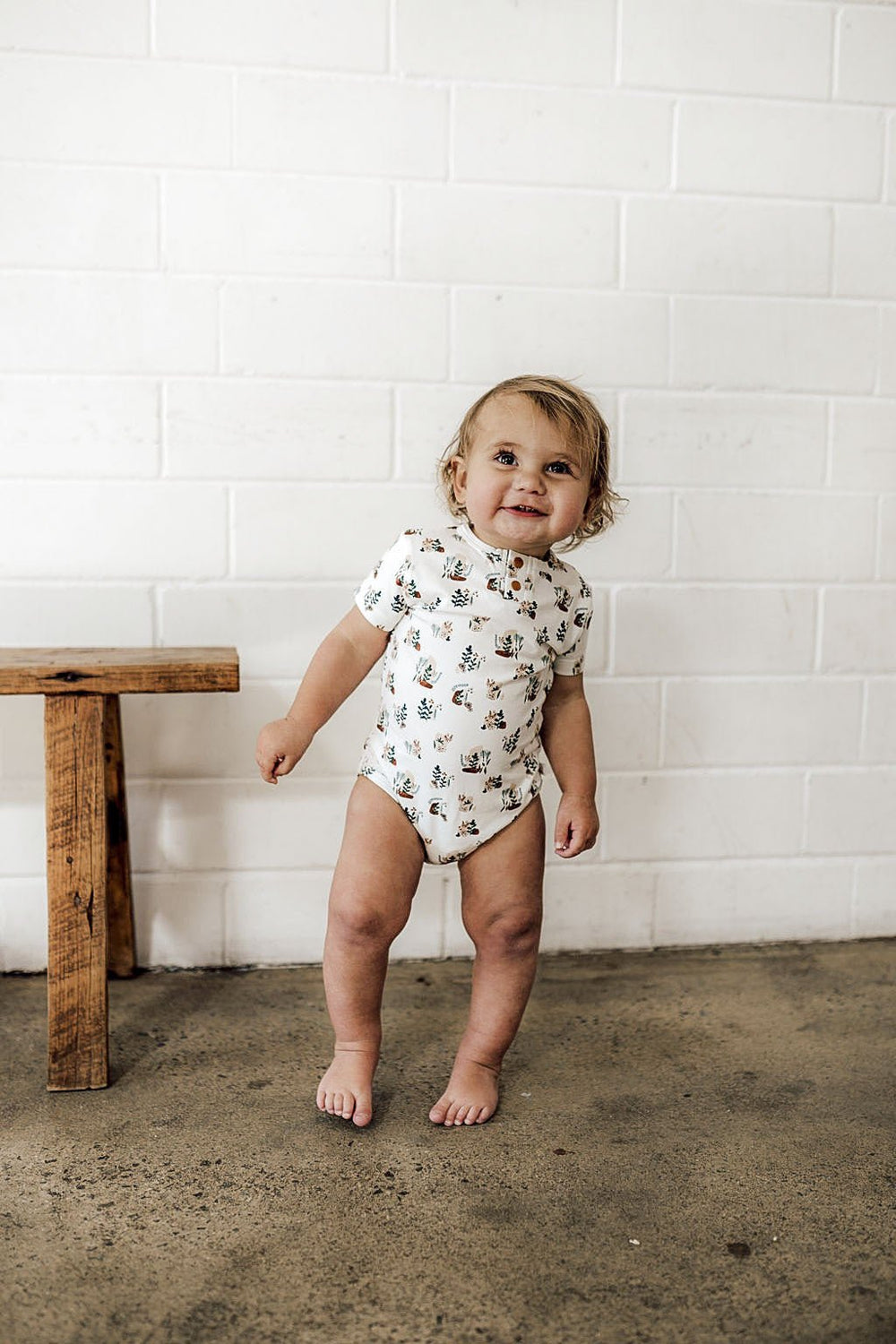 Arizona Short Sleeve Organic Bodysuit - View 4