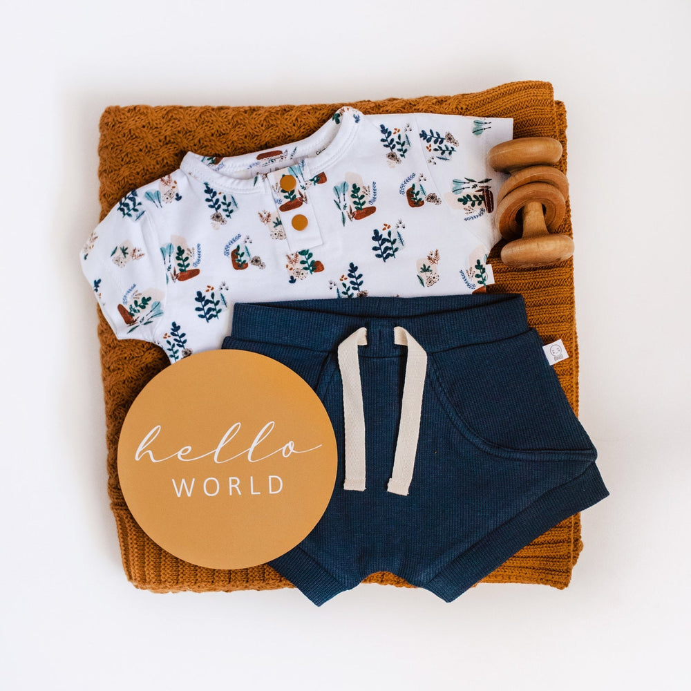 Arizona Short Sleeve Organic Bodysuit - View 5