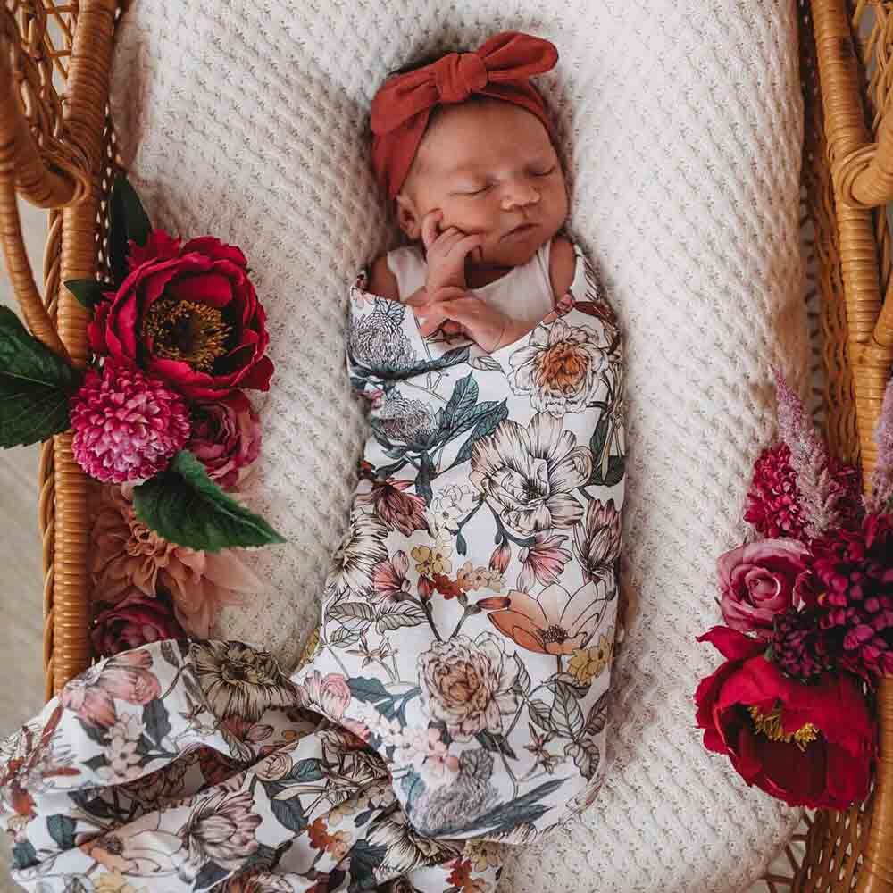 Snuggle Hunny Australiana Organic Muslin Wrap