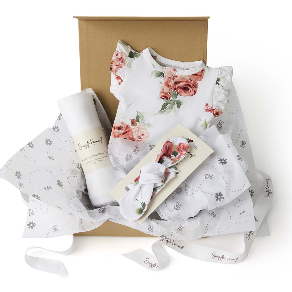 Classic Newborn Gift Hamper - Rosebud - View 1