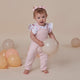Baby Pink Organic Joey Overalls - Thumbnail 6