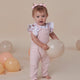 Baby Pink Organic Joey Overalls - Thumbnail 5