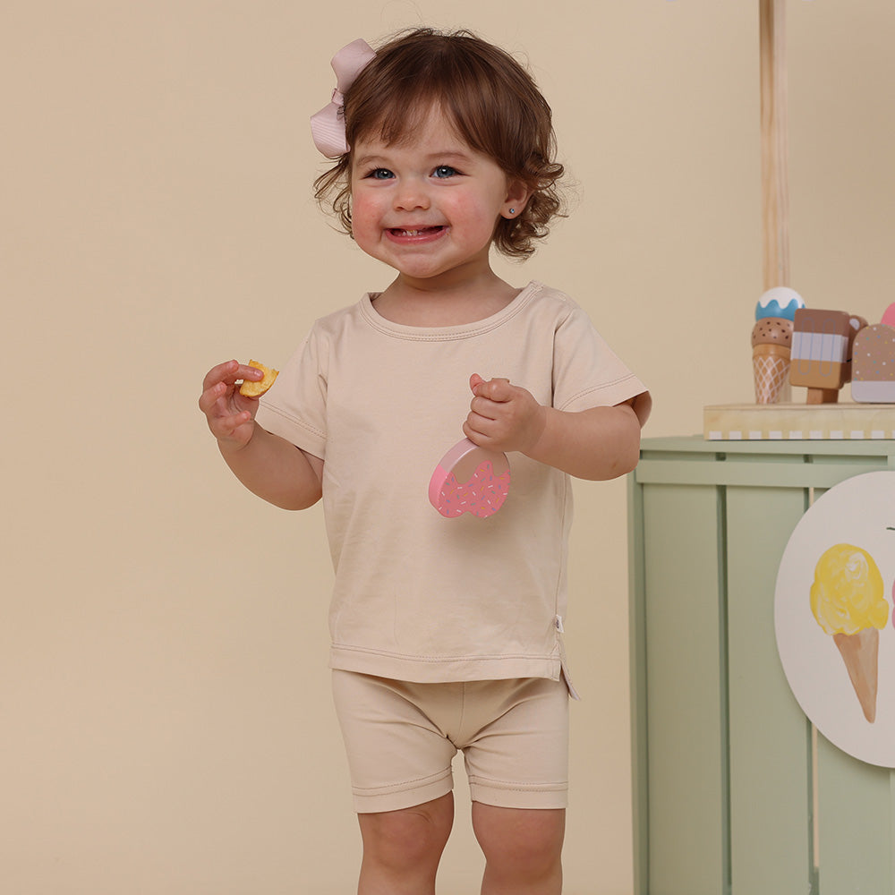 Babyccino Organic Bike Shorts - View 1