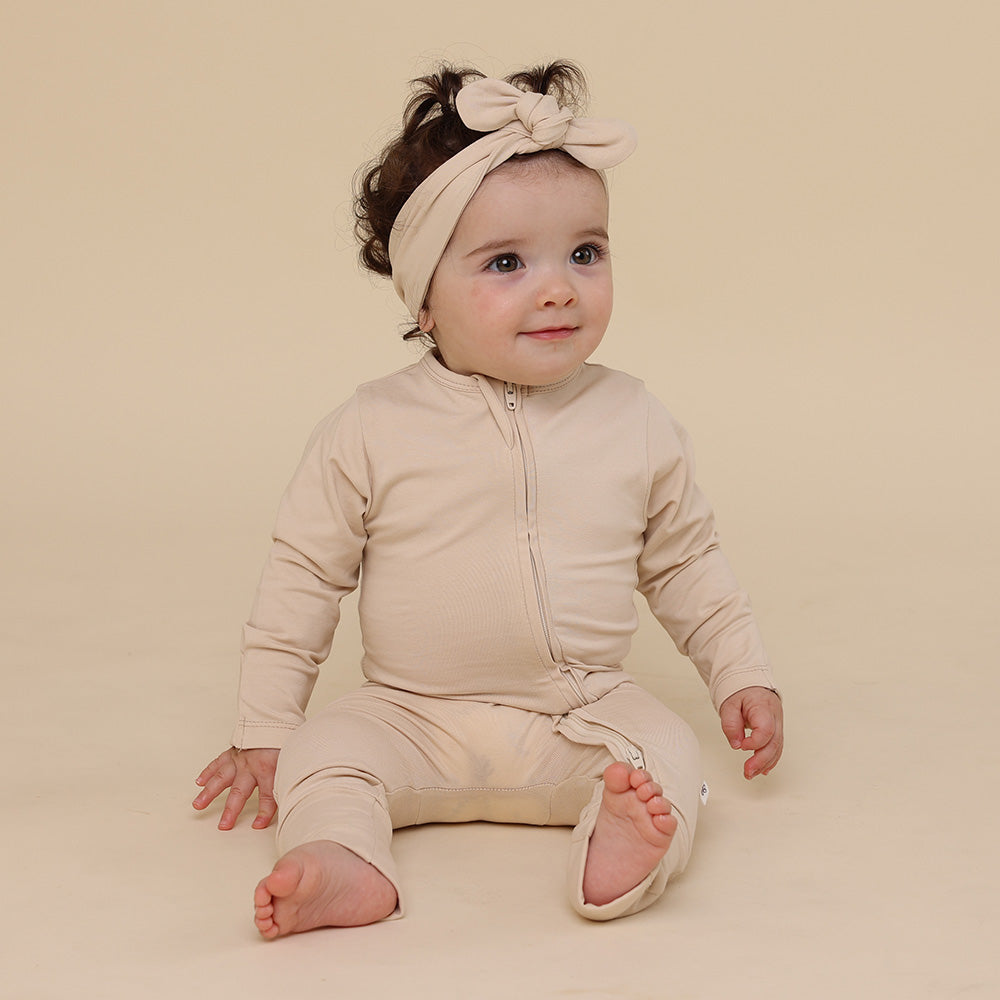 Babyccino Organic Snugglesuit Convertible Romper - View 1