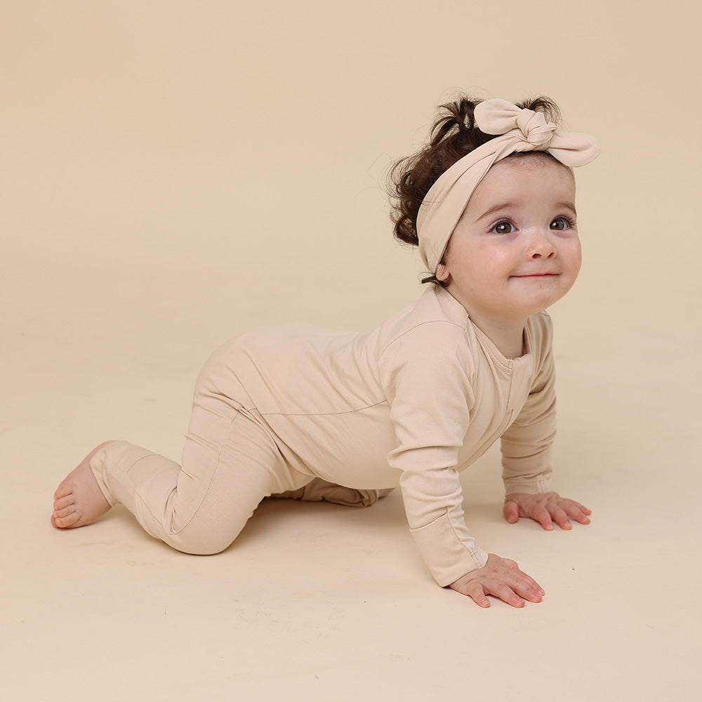 Babyccino Organic Snugglesuit Convertible Romper - View 4