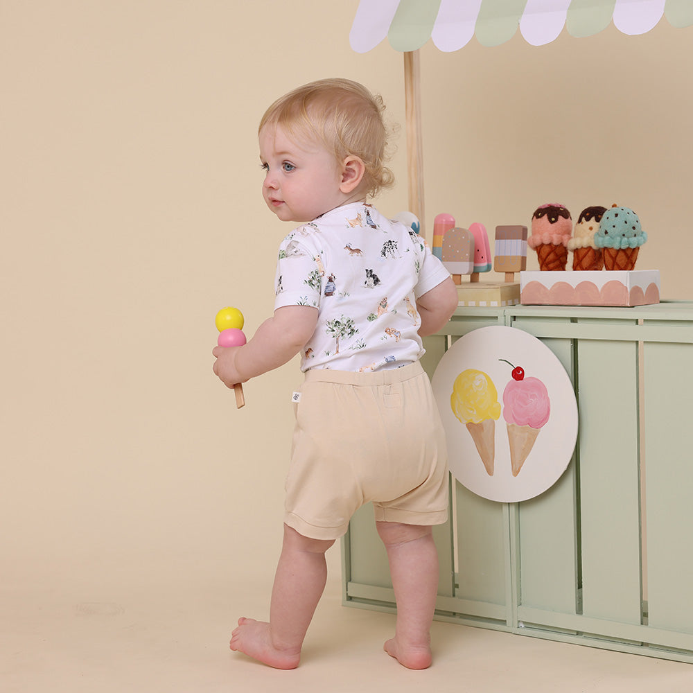 Babyccino Organic Shorts - View 3