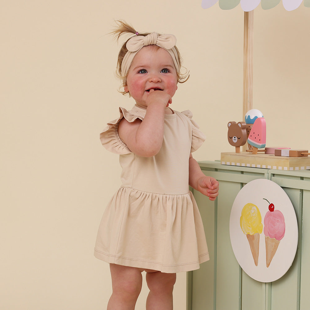 Babyccino Short Sleeve Organic Dress - View 6