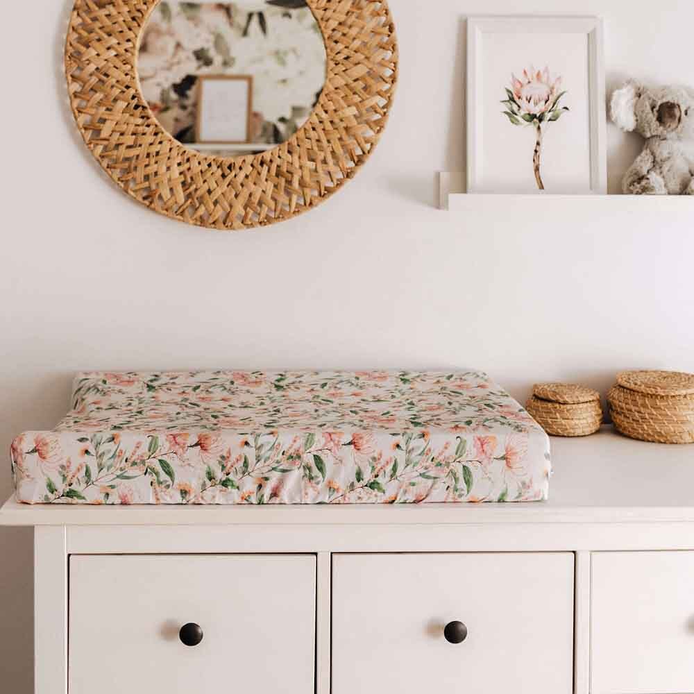 Black Friday Exclusive - Wattle Bassinet Sheet / Change Pad Cover - View 9