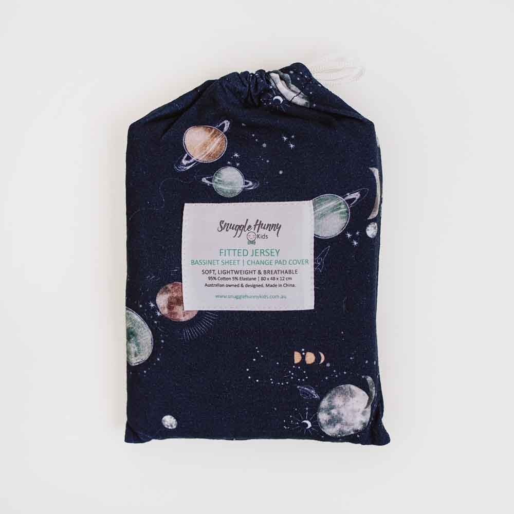 Milky Way Organic Bassinet Sheet / Change Pad Cover - View 8