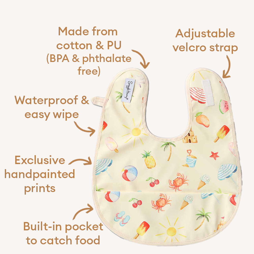 Beach Fun Snuggle Bib - View 4