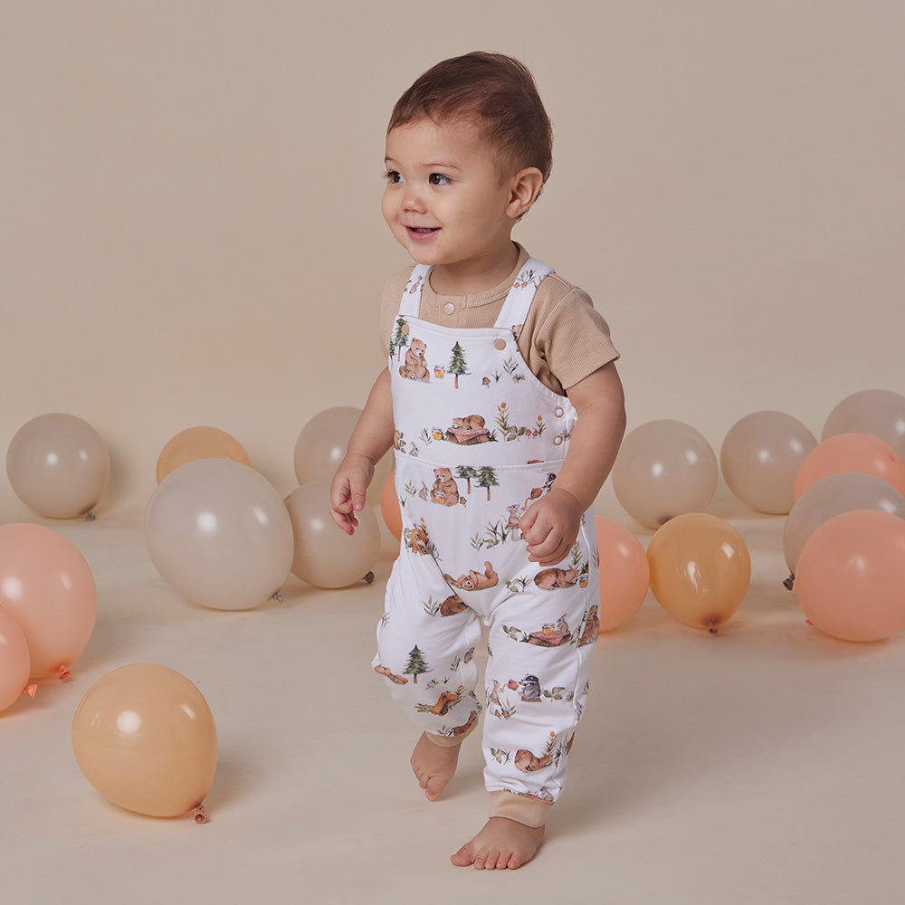 Bears Organic Snuggle Overalls - View 14