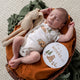 Bears Short Sleeve Organic Kimono Bodysuit - Thumbnail 8
