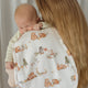 Bears Organic Cotton Burp Cloth - Thumbnail 6