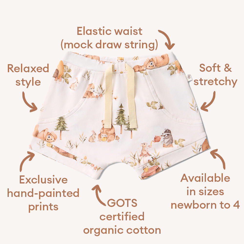 Bears Organic Shorts - View 5