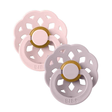 BIBS Boheme Dummy 2 Pack - Blossom/ Dusky Lilac-Snuggle Hunny