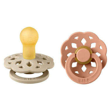 BIBS Boheme Dummy 2 Pack - Vanilla/ Peach-Snuggle Hunny